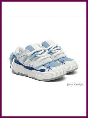 Unisex Chunky Platform Sneakers Height Incre Lightweight Breathable Athletic